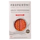 image 1 of Properoni Spicy Hot Paprika Large Sliced Pepperoni 80g