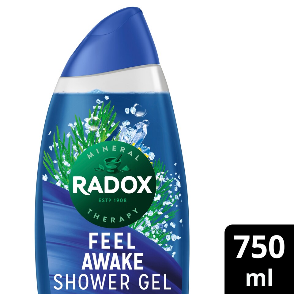 image 1 of Radox Shower Gel Feel Awake 750Ml