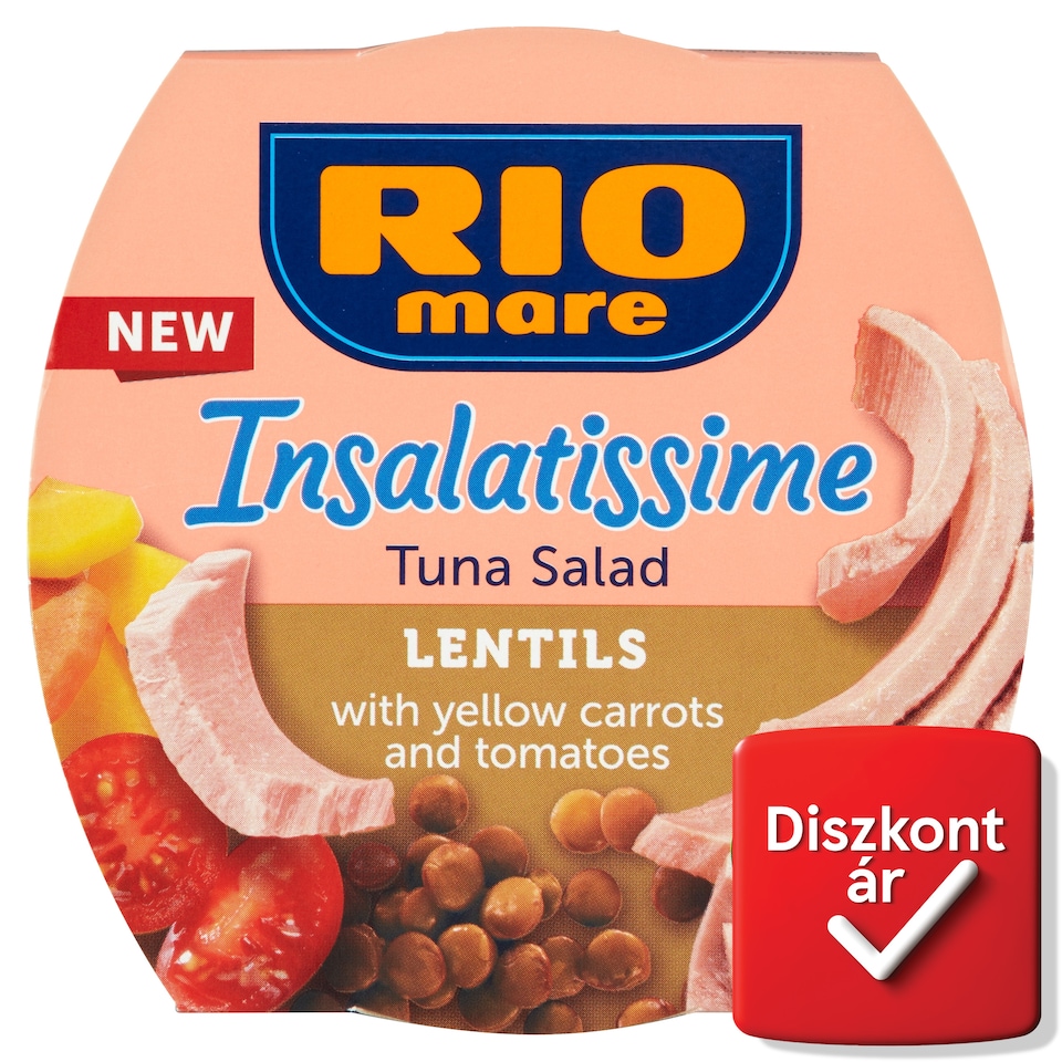 Rio Mare Insalatissime Lentils zöldséges készétel tonhallal 160 g