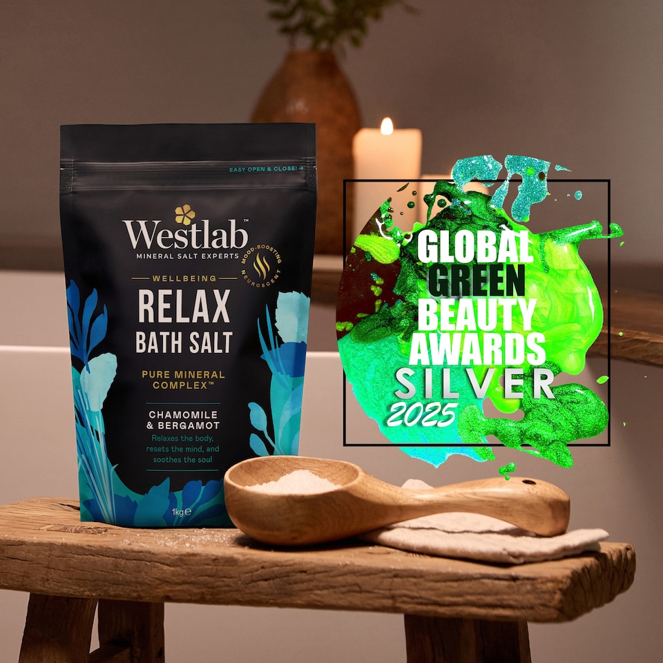 image 1 of Westlab Relax Bath Salts Chamomile & Bergamot 1kg
