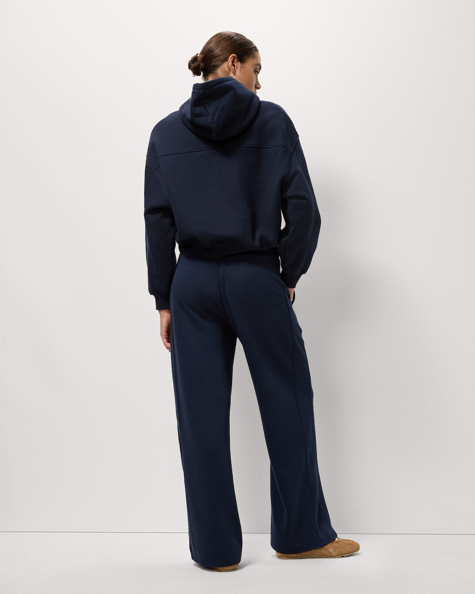 image 1 of F&F Scuba Wide Leg Co-ord Joggers in Navy