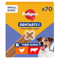 Pedigree Dentastix Daily Small Dog Treats 70 Dental Sticks