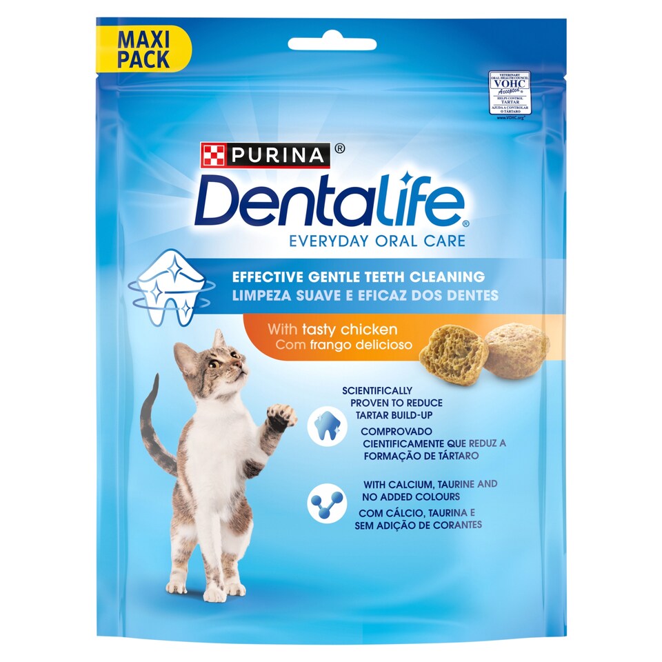 DENTALIFE Cat s kuraťom 140 g