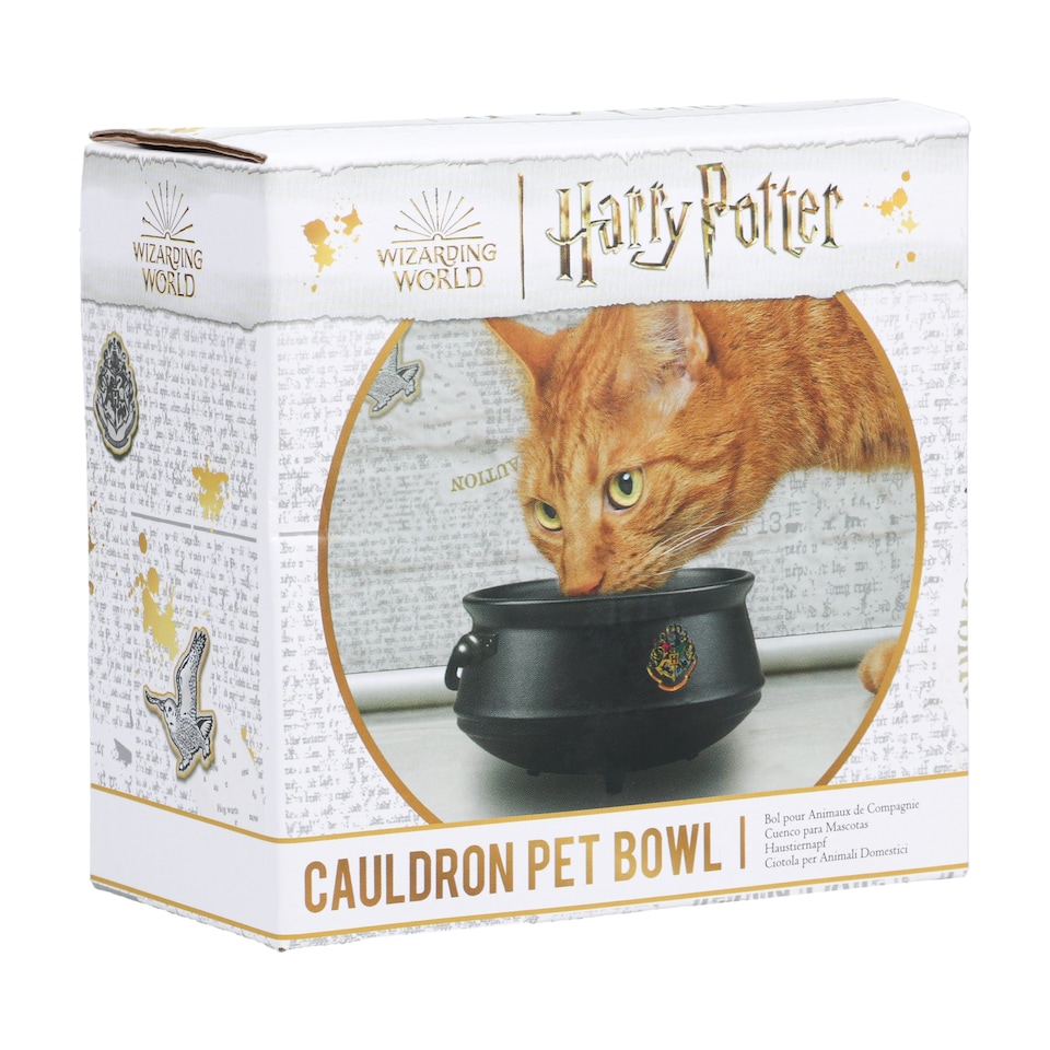 image 1 of Harry Potter Cauldron Cat Bowl