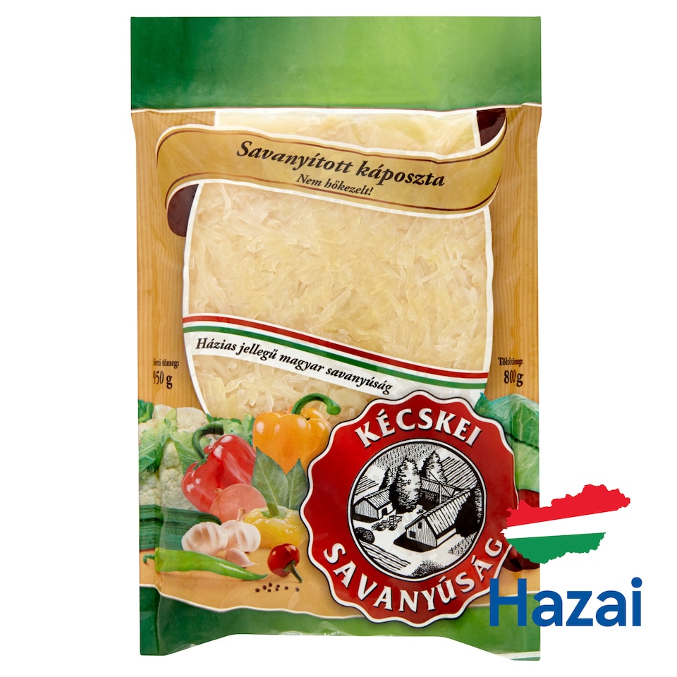 Kécskei Savanyúság Pickled Cabbage 950 g