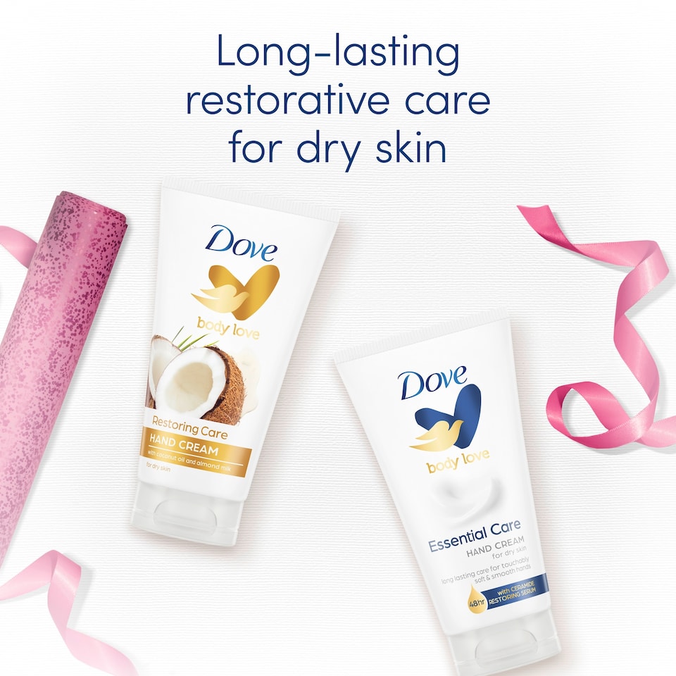 image 1 of Dove Restore & Care Hand Collection Treats Gift Set