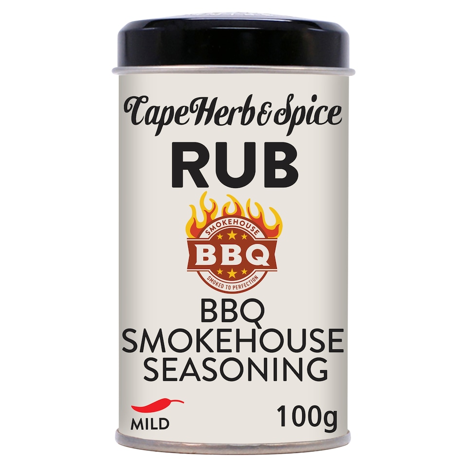 CAPE HERB & SPICE SMOKEHOUSE  BBQ RUB 100g
