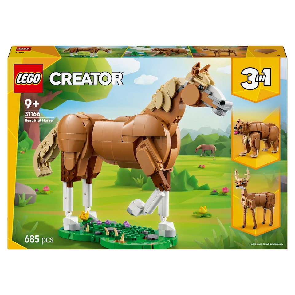 image 1 of LEGO Creator 3 v 1 31166 Beautiful Horse