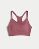 image 4 of F&F Active Seamfree Racerback Sports Bra in Plum
