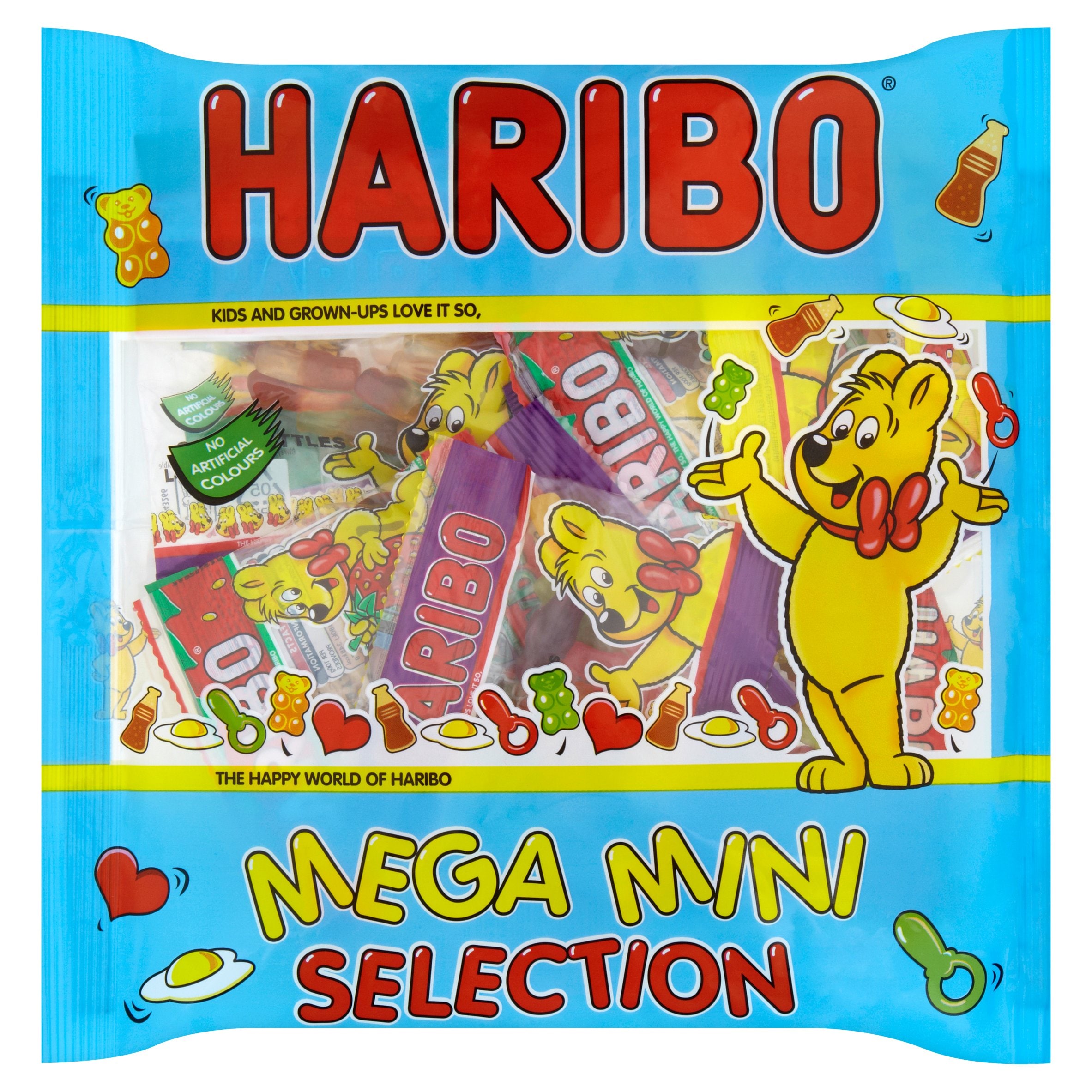 Haribo Mega Mini Selection 200G - Tesco Groceries