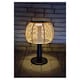 image 2 of Tesco Solar Rattan Table Lamp