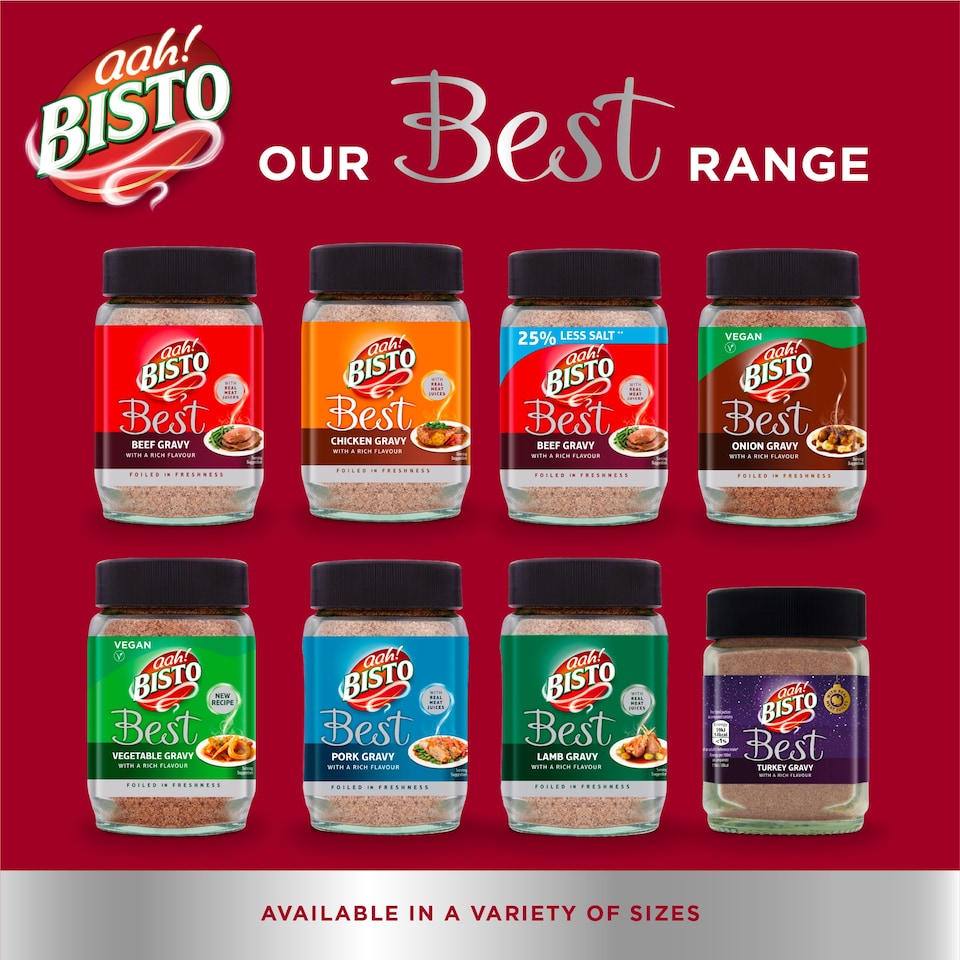 image 1 of Bisto Best Beef Gravy Granules 25% Less Salt 230g