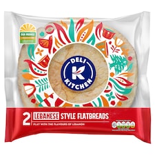 Deli Kitchen Lebanese Style Flatbreads 2 pack