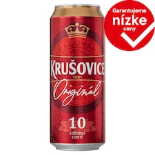 KRUŠOVICE KRÁLOVSKÝ ORIGINÁL 10 PIVO plechovka 0,5 l