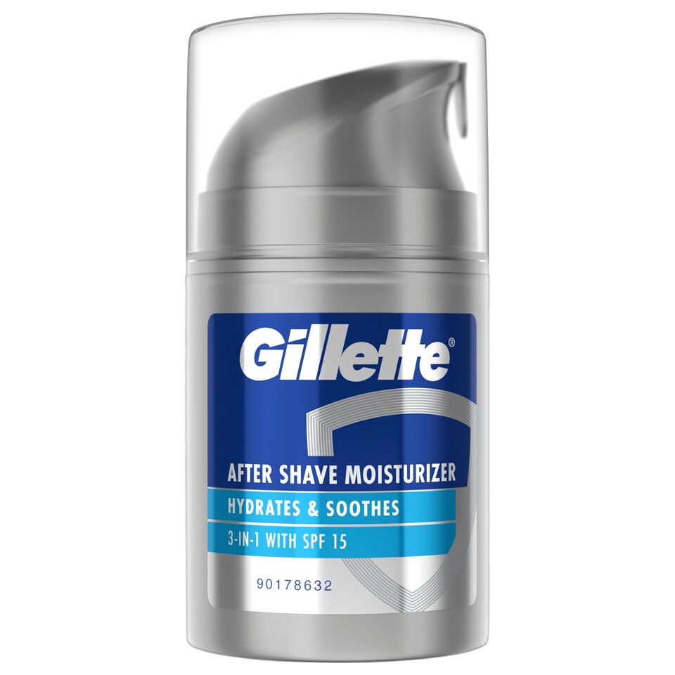 image 1 of Gillette Series After Shave Moisturizer, 3-in-1 Action, 50ml