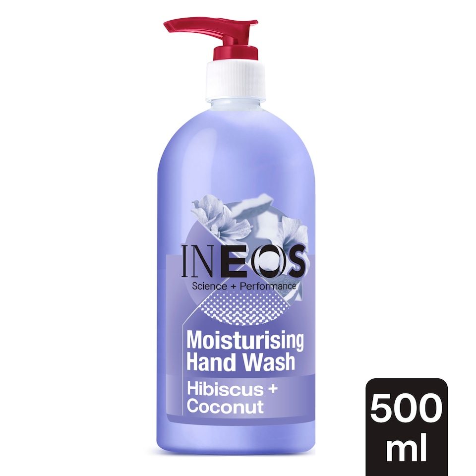 image 1 of INEOS Moisturising Hand Wash Hibiscus + Coconut 500ml