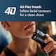 image 4 of Philips Series 1000 Wet & Dry Electric Shaver with 4D Flex Heads-S1142/00