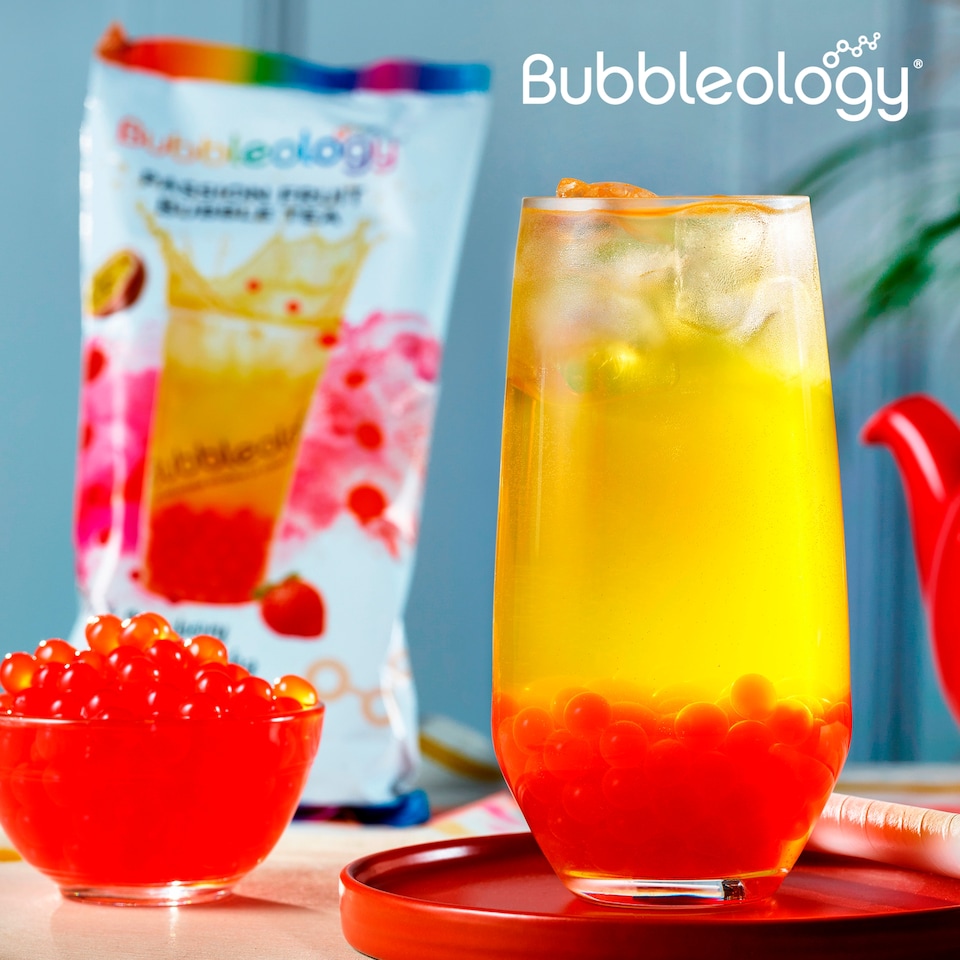 image 1 of Bubbleology Passion Fruit Bubble Tea 102.5G