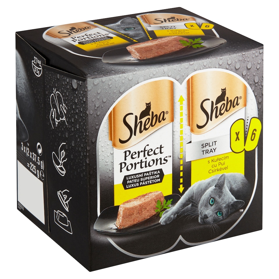 image 1 of Sheba Perfect Portions Luxury Pate with Chicken 225g