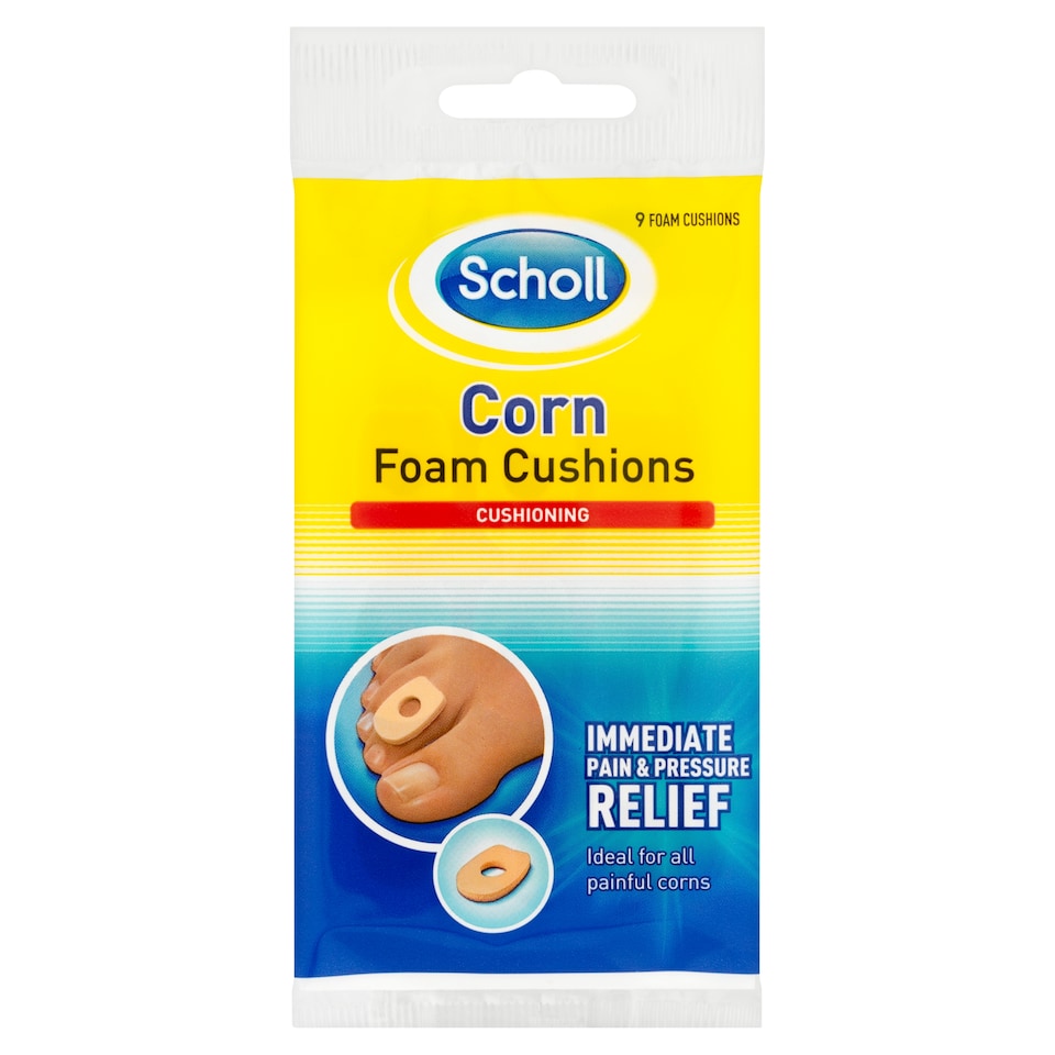 image 1 of Scholl Corn Foam Cushions Foot Care 9S