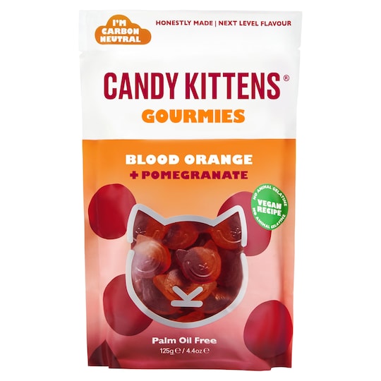 Candy Kittens Blood Orange & Pomegranate 125G Tesco Groceries