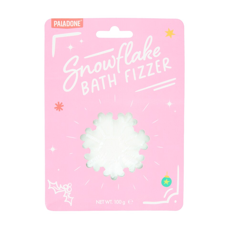 image 1 of Paladone Snowflake Bath Fizzer