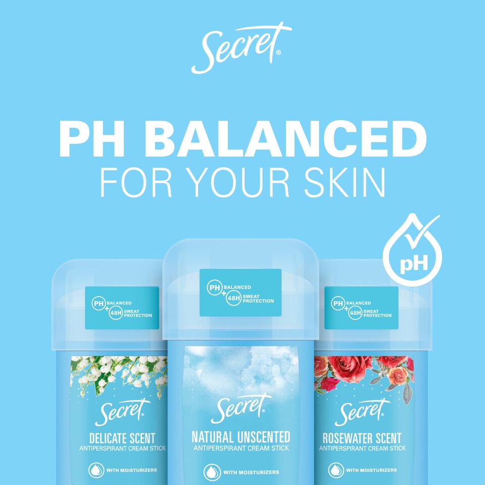 obrázok 1 z Secret Delicate Krémový Antiperspirant Pre Ženy 40 ml