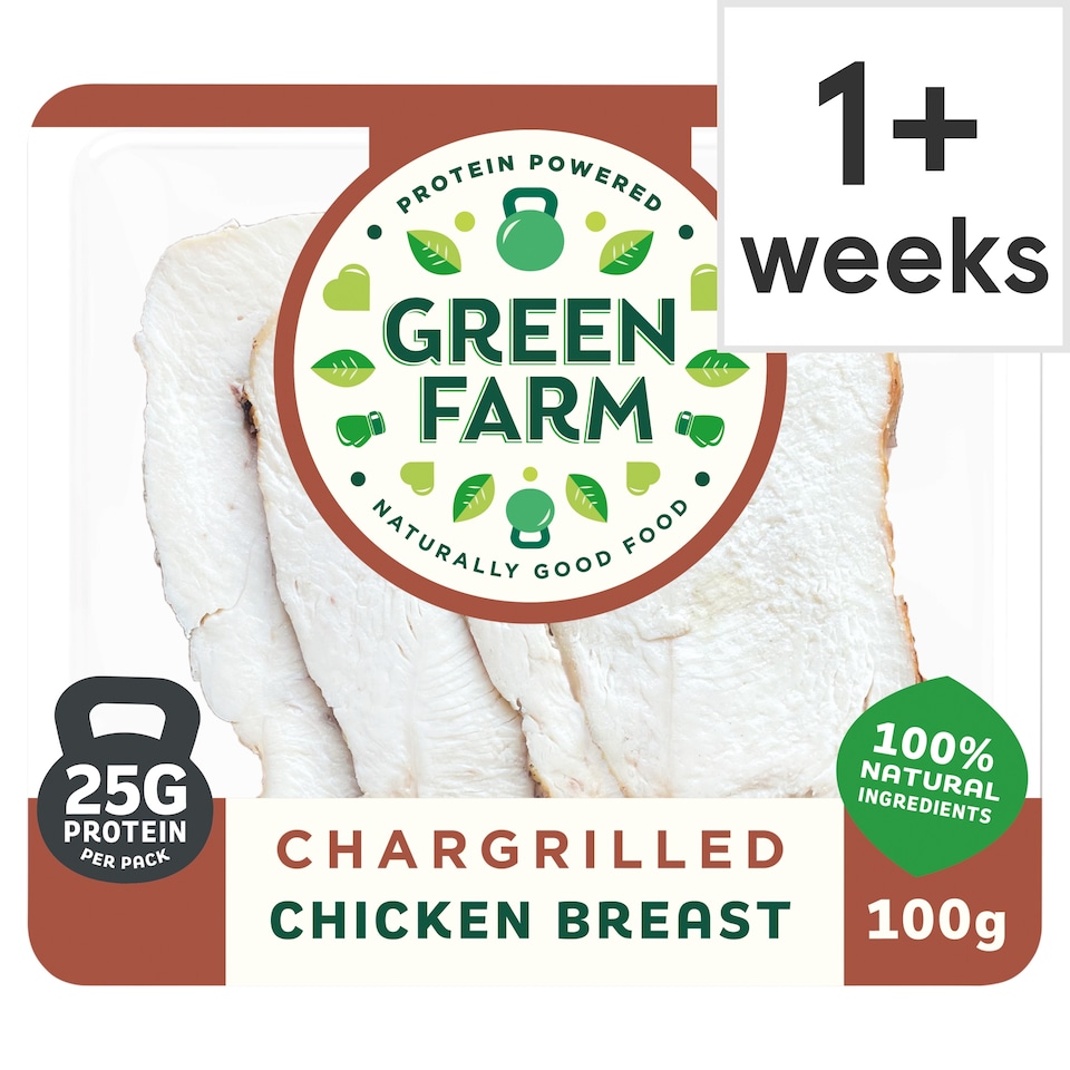 Green Farm Sliced Chargrilled Chicken Breast Slices 100g
