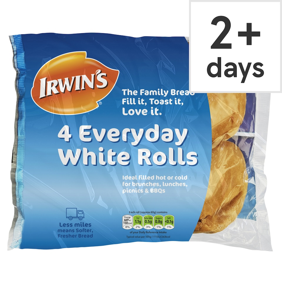 Irwins 4 White Rolls 360G