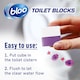 image 3 of Bloo In-Cistern Toilet Blocks Flowers 2 x 50g (100g)