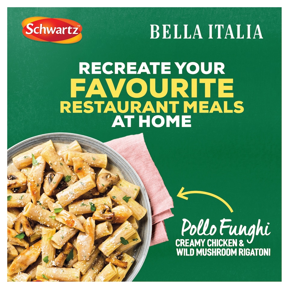 image 1 of Schwartz Bella Italia Pollo Funghi 30g