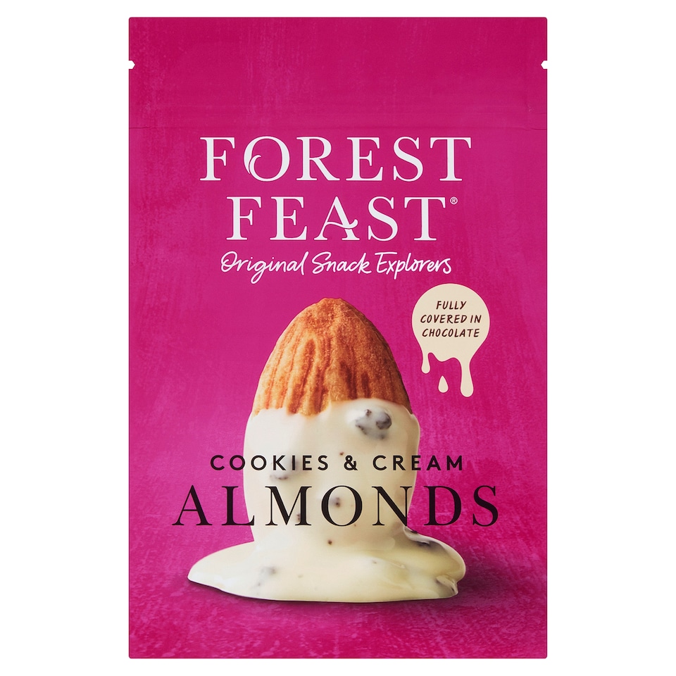 image 1 of Forest Feast Cookies & Cream Almonds 120G