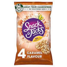Snack A Jacks Caramel 4 Pack 100G