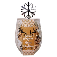 Snowflake Wine Stopper & Truffles