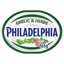 Philadelphia Garlic & Herbs Soft Cream Cheese 165G