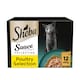 image 1 of Sheba Sauce Collection Cat Food Pouches Poultry Selection 12x85g