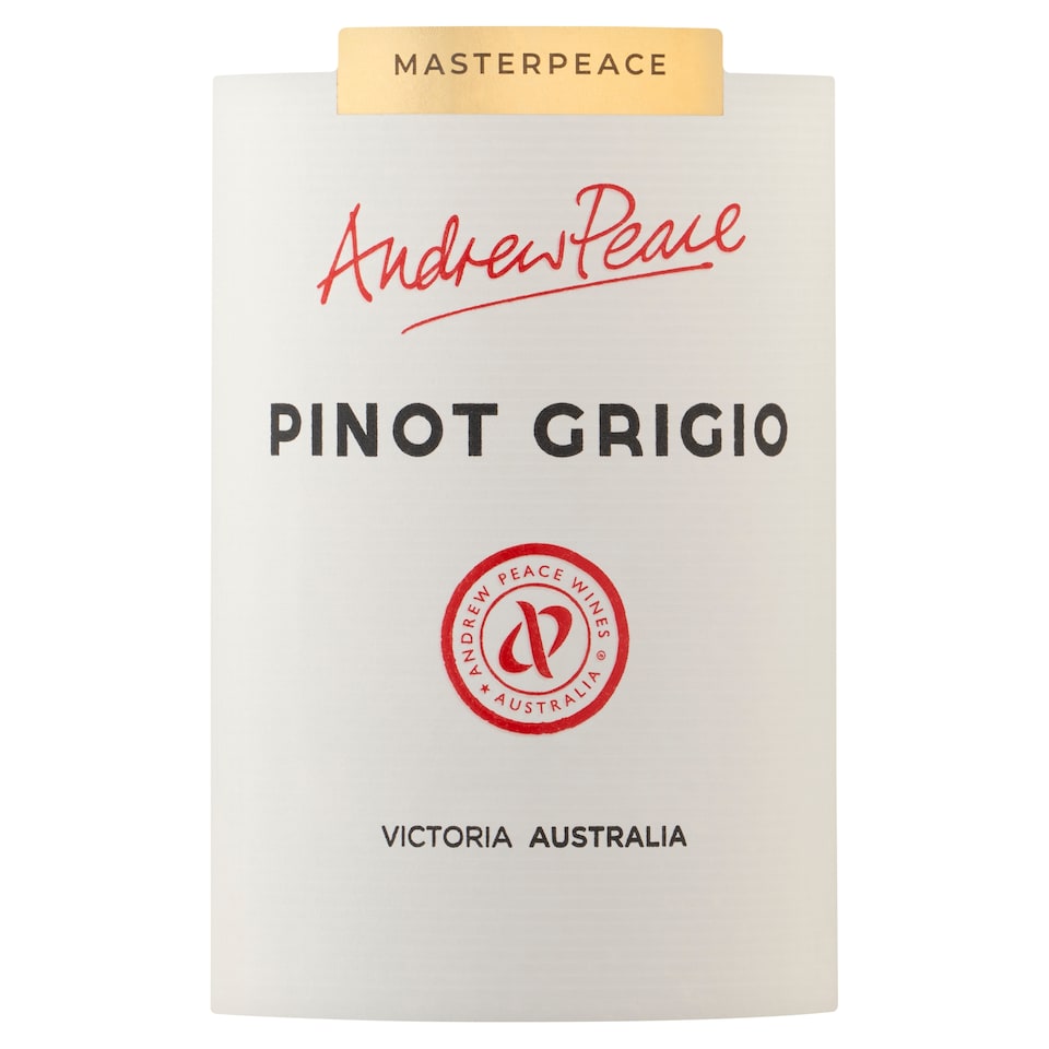 image 1 of Andrew Peace Masterpeace Pinot Grigio 75cl