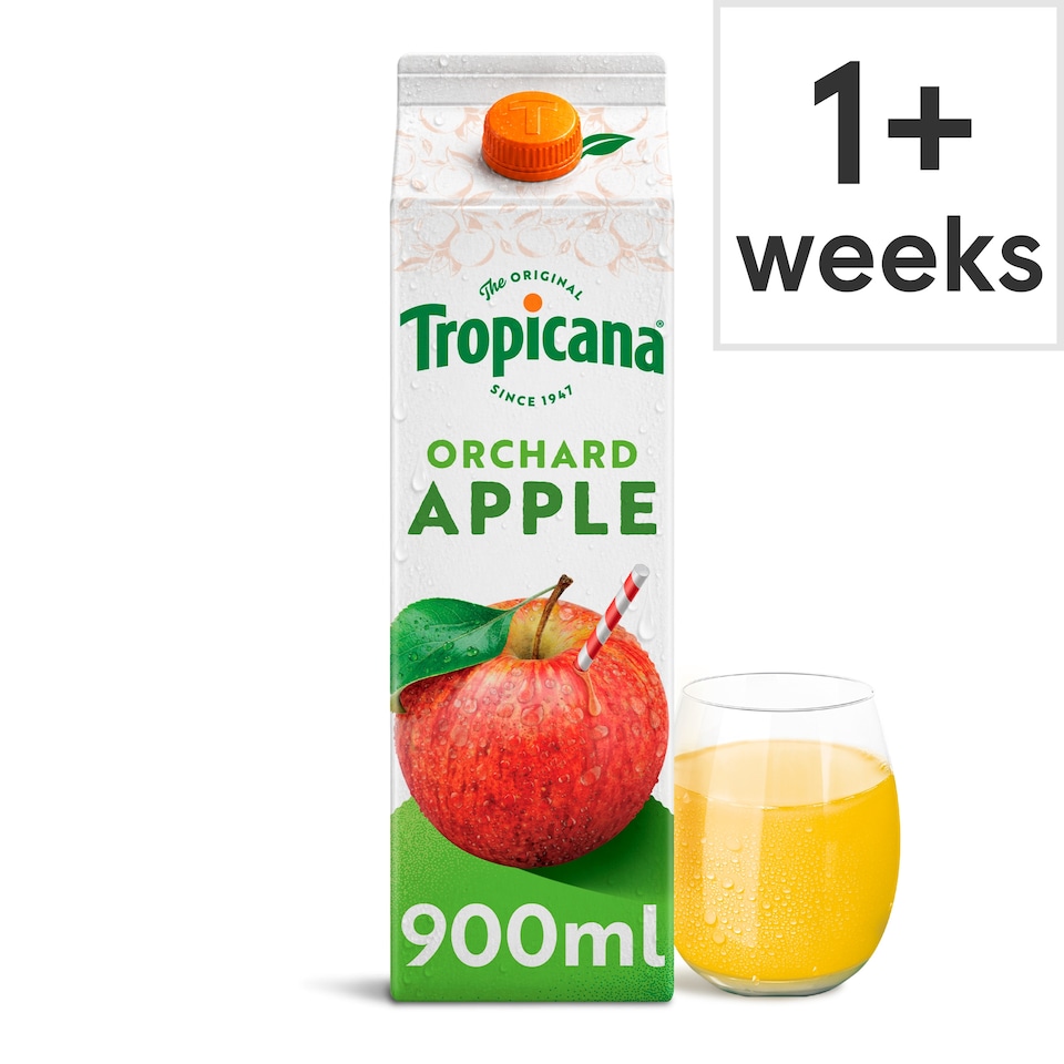 Tropicana Pressed Apple Juice 900Ml