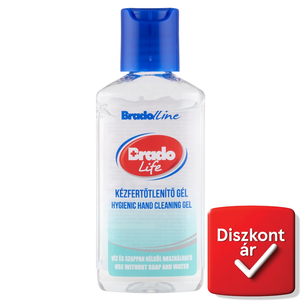Brado Life kézfertőtlenítő gél 50 ml  1. kép