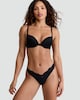 image 2 of F&F 2-Pack Lace Trim Thongs in Purple