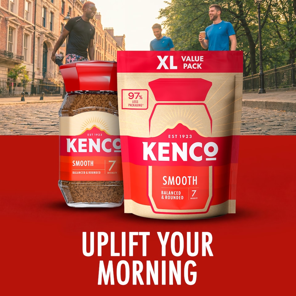 image 1 of Kenco Smooth Instant Coffee Paper Refill 150g