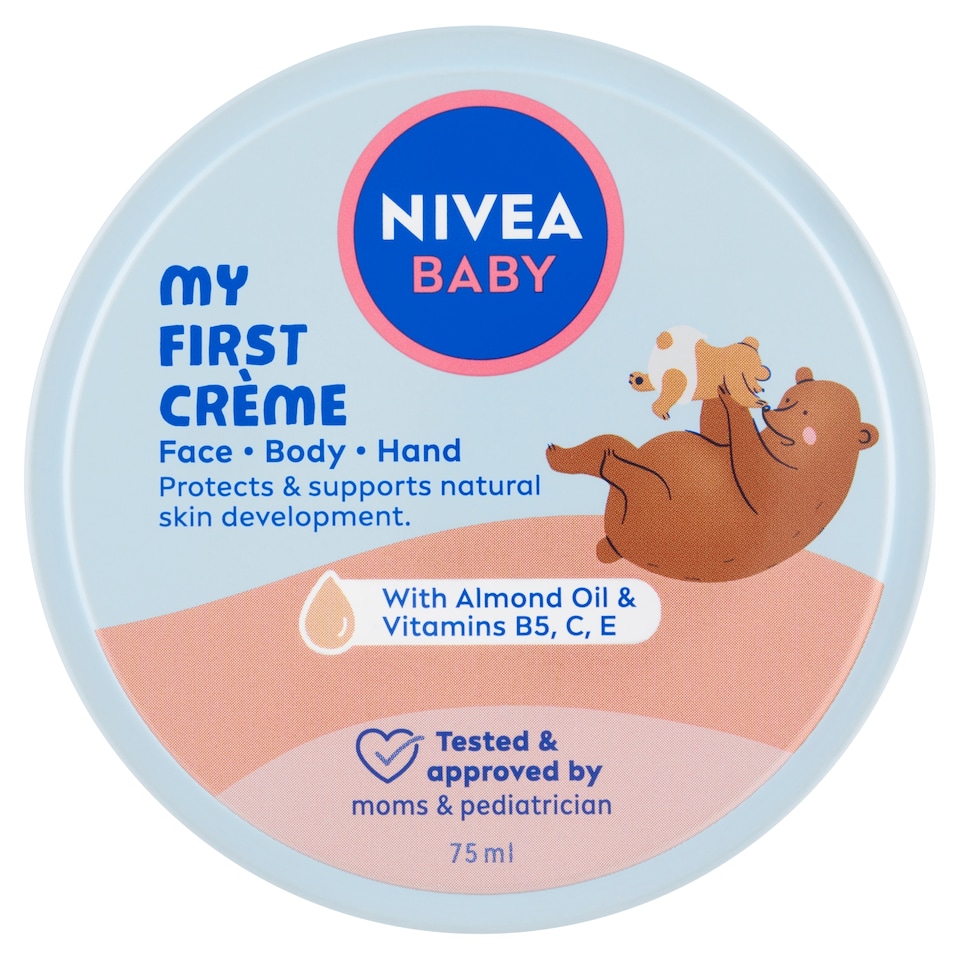 obrázok 1 z Nivea Baby Krém na tvár, telo a ruky 75 ml