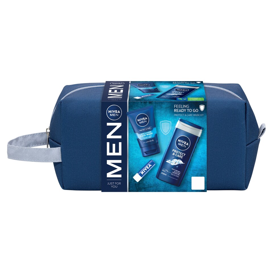 image 1 of NIVEA MEN FEELING READY TO GO WASH KIT GIFT