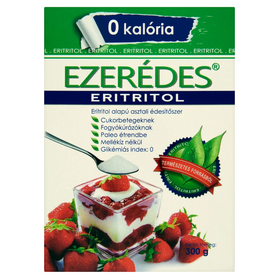 Ezerédes eritritol 300 g  1. kép