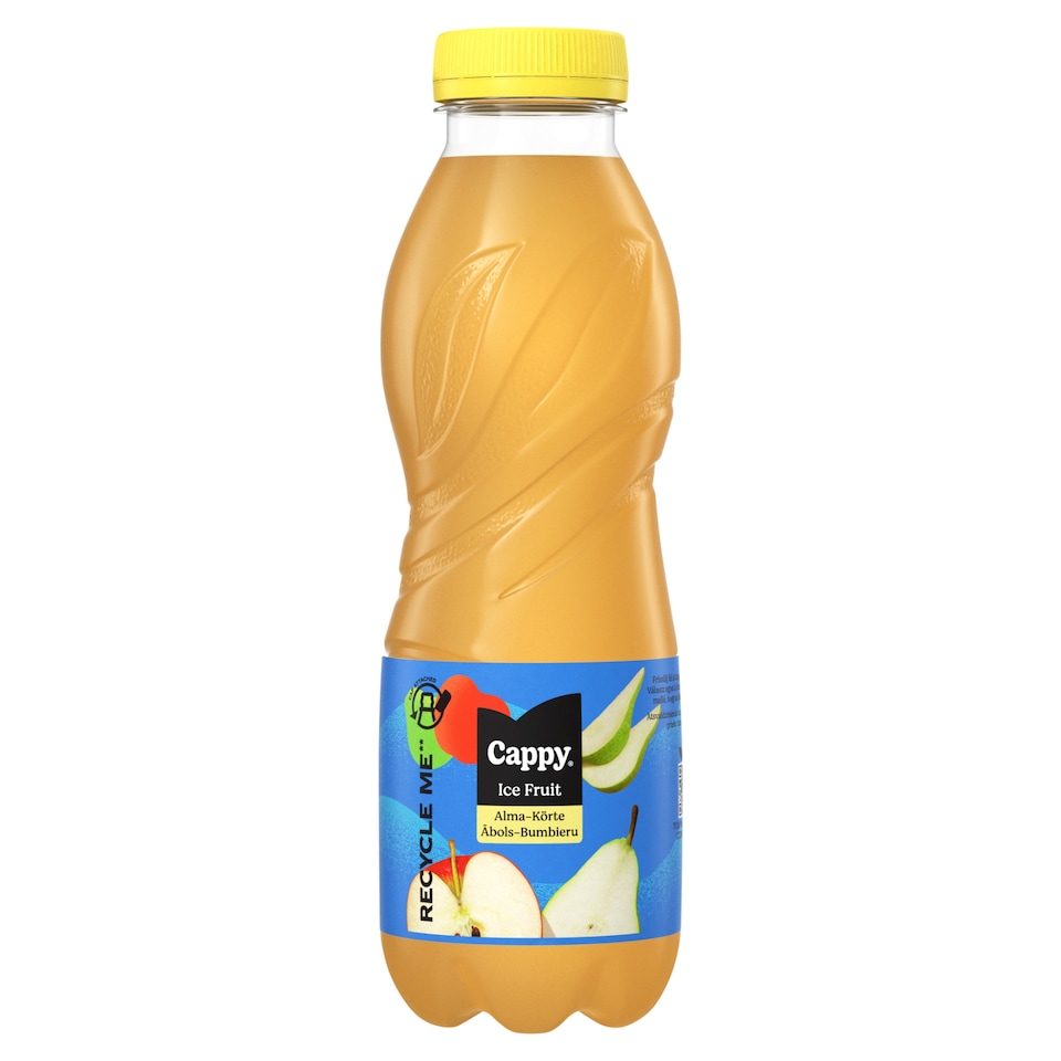 Cappy Ice Fruit szénsavmentes alma-körte ital bodzavirág ízesítéssel 500 ml