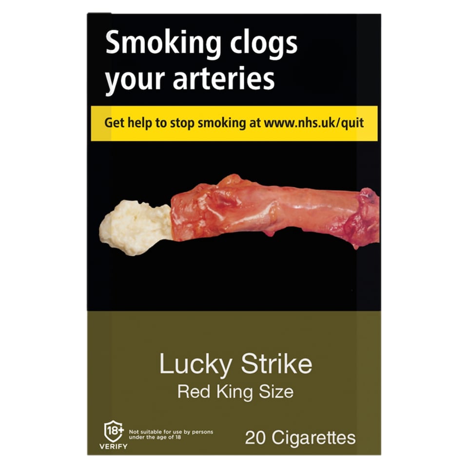 image 1 of Lucky Strike Red Kingsize 20 Pack