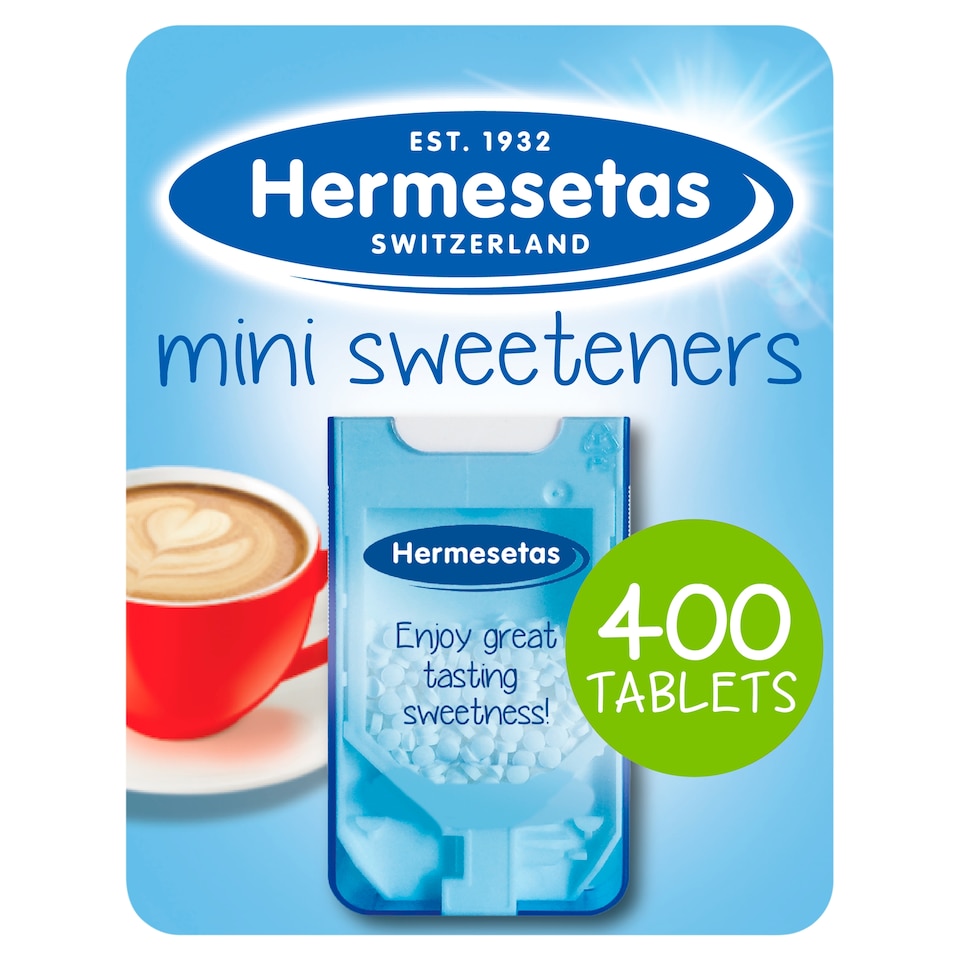 Hermesetas Mini Sweeteners 400Pk