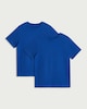 image 4 of F&F School Unisex 2-Pack Pure Cotton T-Shirts in Blue