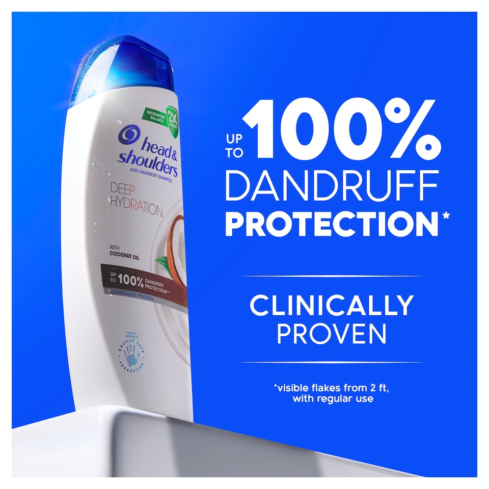 image 1 of Head & Shoulders Deep Hydration Anti Dandruff Shampoo 400Ml