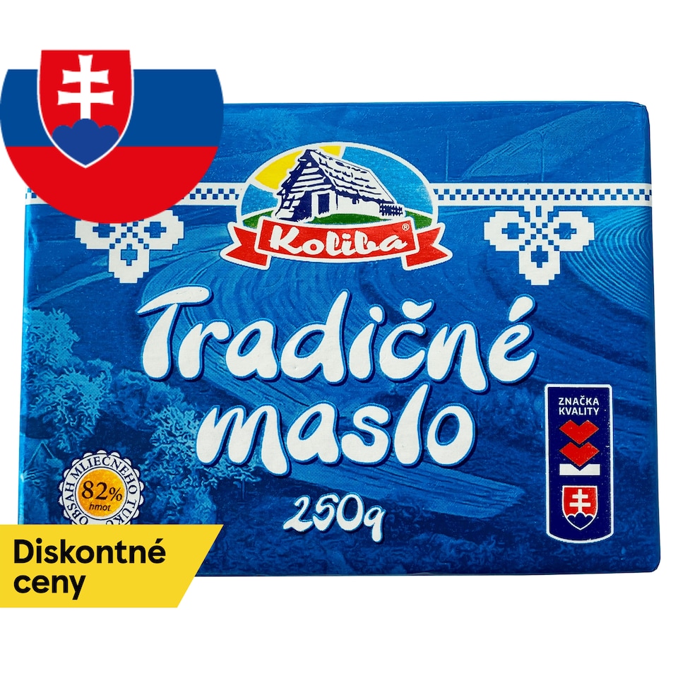 Koliba Tradičné maslo 250 g